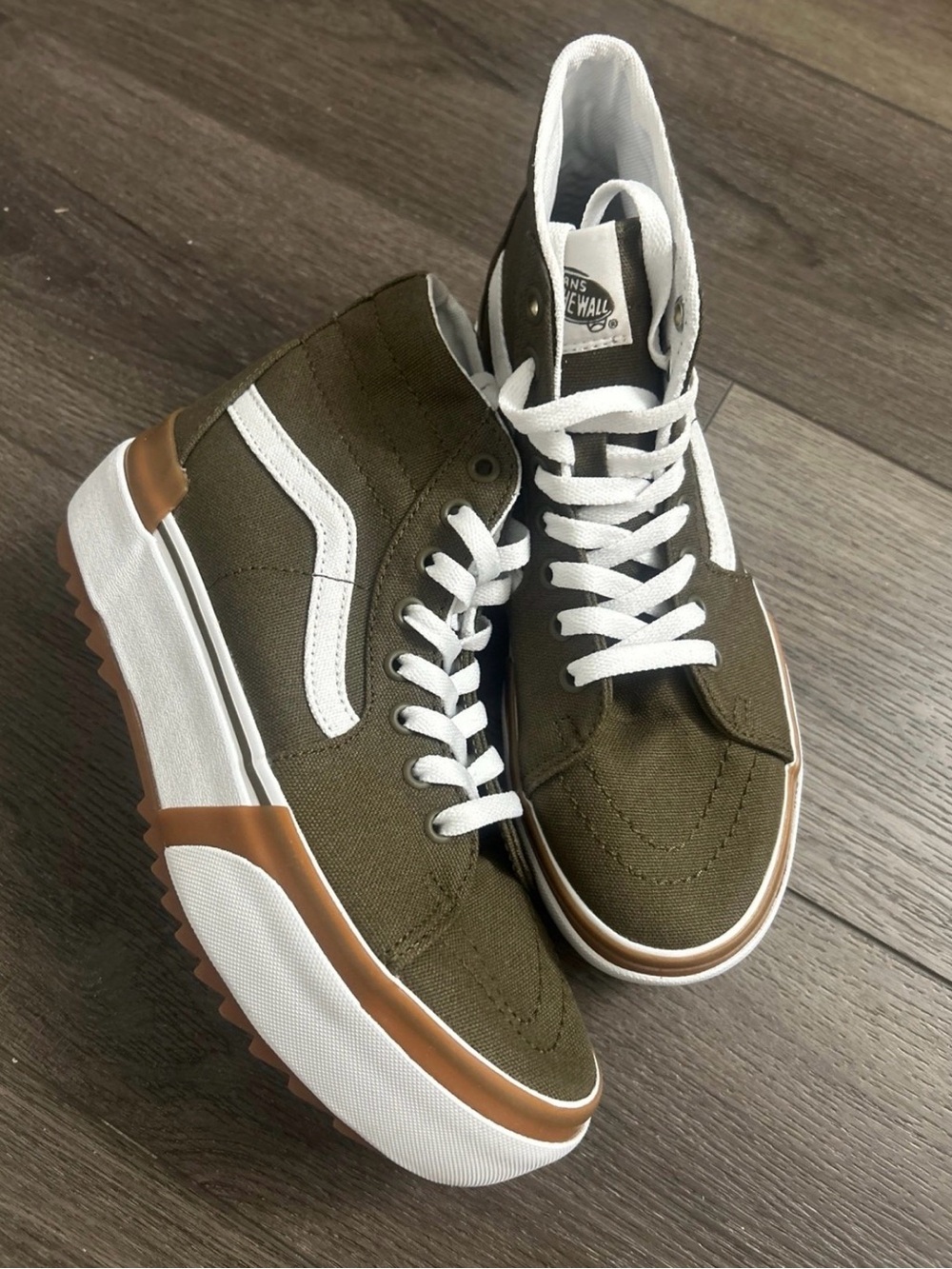 Vans sk8 hi stacked